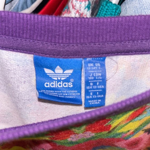 Adidas Multicolor Floral Top - Picture 3 of 4